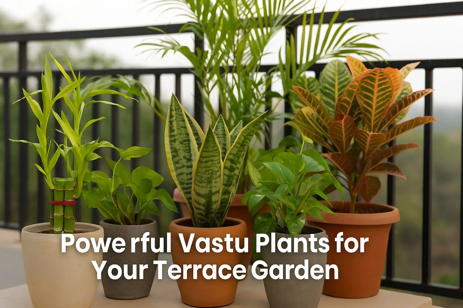 10 Powerful Vastu Plants for Your Terrace Garden - Urban Plant